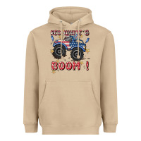 Mushroom 4th of july png, monster truck Heavyweight Hoodie - MaliasSmallBusiness
