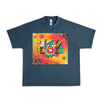 Midnight Navy best teacher ever Urban Heavy Tee - Zillion Design Studio