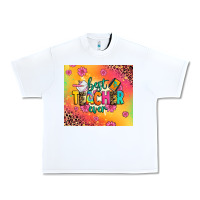 White best teacher ever Urban Heavy Tee - Zillion Design Studio