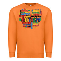 Carrot autism heart Premium Sweatshirt - MaliasSmallBusiness