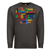 Smoke autism heart Premium Sweatshirt - MaliasSmallBusiness