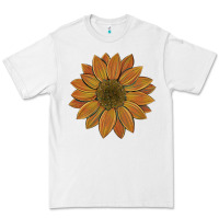 White sunflower Premium Tee - Artiststas