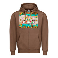Chestnut summer gnomes Zipper Hoodie - Artiststas