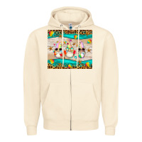 Summer Gnomes Zipper Hoodie | Teevron