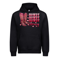Black howdy howdy howdy honey with cowgirl boots Urban Hoodie - RanaPortraitStore