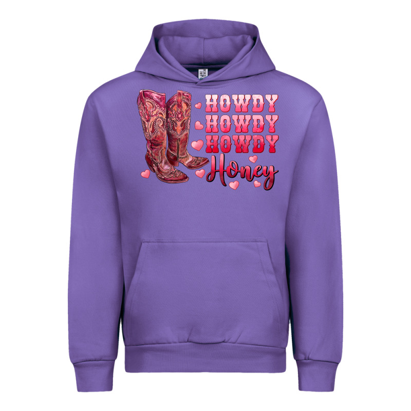 Howdy Howdy Howdy Honey With Cowgirl Boots Urban Hoodie by RanaPortraitStore | Teevron