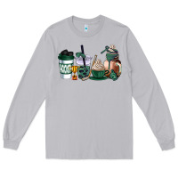 Moon Dust hunter green hockey coffee cups Long Sleeve Tee - AdoDesignShop