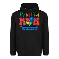 Black autism mom like a normal mom Heavyweight Hoodie - MaliasSmallBusiness