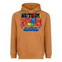 Meerkat autism mom like a normal mom Heavyweight Hoodie - MaliasSmallBusiness