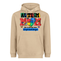 Autism Mom Like A Normal Mom Heavyweight Hoodie | Teevron