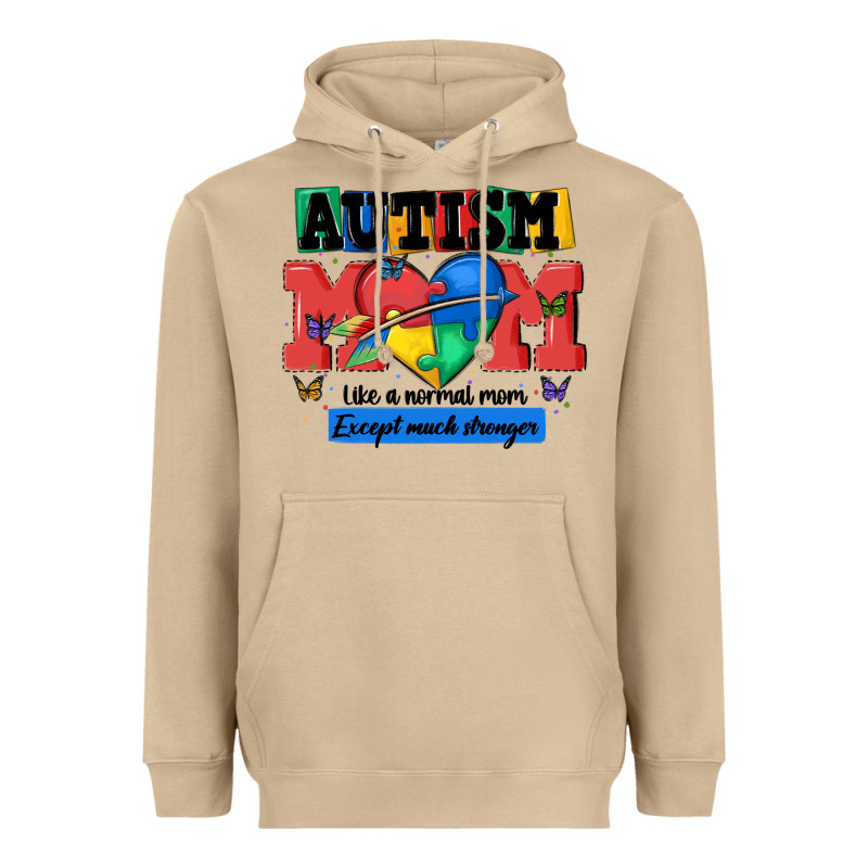 Autism Mom Like A Normal Mom Heavyweight Hoodie by MaliasSmallBusiness | Teevron