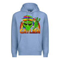 Colony Blue Gaylien LGBTQ Pride Premium Hoodie - BundleAndBundleShop