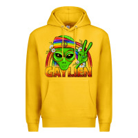 Lemon Gaylien LGBTQ Pride Premium Hoodie - BundleAndBundleShop