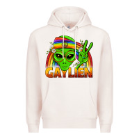 Pale Pink Gaylien LGBTQ Pride Premium Hoodie - BundleAndBundleShop
