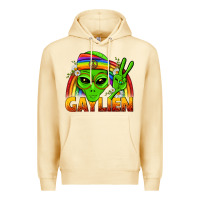 Pina Colada Gaylien LGBTQ Pride Premium Hoodie - BundleAndBundleShop