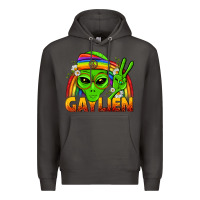 Smoke Gaylien LGBTQ Pride Premium Hoodie - BundleAndBundleShop