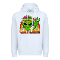 White Gaylien LGBTQ Pride Premium Hoodie - BundleAndBundleShop