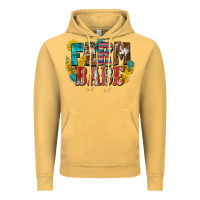 Vintage Mustard farm babe Vintage Hoodie - Zillion Design Studio