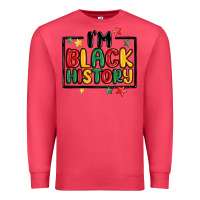 Cardinal i'm black history Premium Sweatshirt - MaliasSmallBusiness