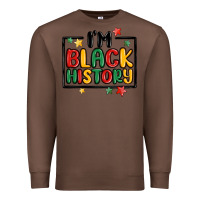 Chestnut i'm black history Premium Sweatshirt - MaliasSmallBusiness