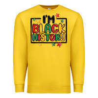 Lemon i'm black history Premium Sweatshirt - MaliasSmallBusiness