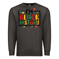 Smoke i'm black history Premium Sweatshirt - MaliasSmallBusiness
