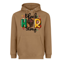 Toasted Coconut black story Heavyweight Hoodie - MaliasSmallBusiness