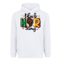 White black story Heavyweight Hoodie - MaliasSmallBusiness