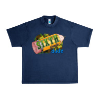 Navy sixth grade dude Urban Heavy Tee - RanaPortraitStore