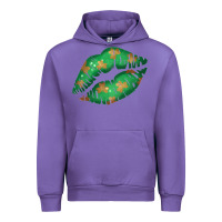 Tulip St. Patricks Day Green Lips Urban Hoodie - Bettercallsaul