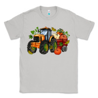 Moon Dust fall tractor with pumpkin Classic Tee - AdoDesignShop