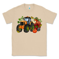Mushroom fall tractor with pumpkin Classic Tee - AdoDesignShop