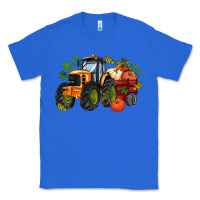 True Royal fall tractor with pumpkin Classic Tee - AdoDesignShop