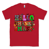 Red hallothanksmas Classic Tee - AdoDesignShop