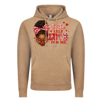 Vintage Coffee sorority colors red and white it's the self love f Vintage Hoodie - texasbilliewilder