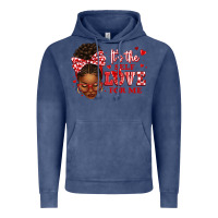 Vintage Denim sorority colors red and white it's the self love f Vintage Hoodie - texasbilliewilder