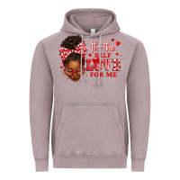 Vintage Zinc sorority colors red and white it's the self love f Vintage Hoodie - texasbilliewilder