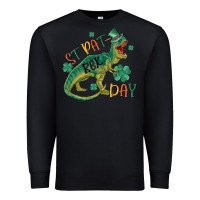 Black st patrex day Premium Sweatshirt - MaliasSmallBusiness