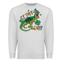 Dove Grey st patrex day Premium Sweatshirt - MaliasSmallBusiness