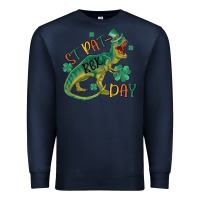 Navy st patrex day Premium Sweatshirt - MaliasSmallBusiness