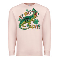 Pale Pink st patrex day Premium Sweatshirt - MaliasSmallBusiness