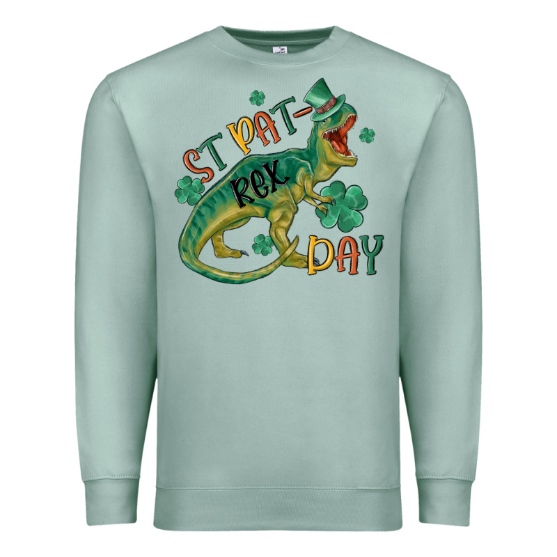 St Patrex Day Premium Sweatshirt by MaliasSmallBusiness | Teevron
