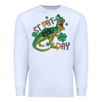 White st patrex day Premium Sweatshirt - MaliasSmallBusiness