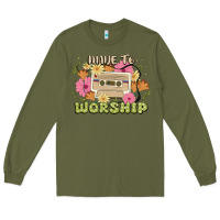 Army Green made to worship Long Sleeve Tee - JahusDesignShop