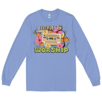 Colony Blue made to worship Long Sleeve Tee - JahusDesignShop