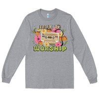 Heather Grey made to worship Long Sleeve Tee - JahusDesignShop
