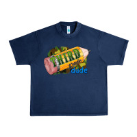 Navy third grade dude Urban Heavy Tee - RanaPortraitStore