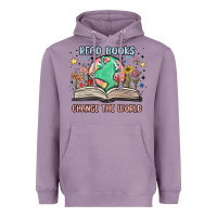 Lavender book lover Heavyweight Hoodie - MaliasSmallBusiness