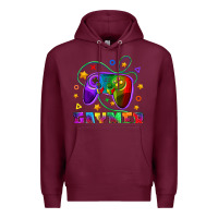 Burgundy Western Gaymer Premium Hoodie - BundleAndBundleShop