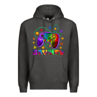 Charcoal Heather Western Gaymer Premium Hoodie - BundleAndBundleShop